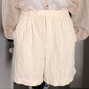 Breezy Linen Bermuda Shorts by “Basic Editions”